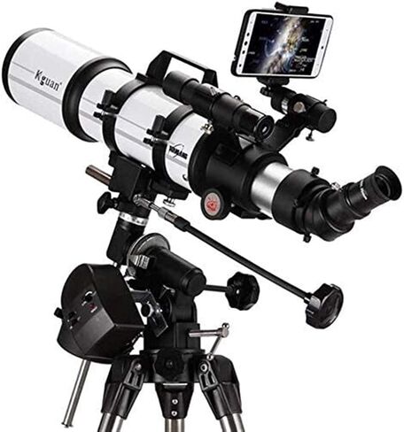 Professional deep space telescope for kids adult beginners in astronomy telescope refractor for astronomy portable travel telescope with tripod multilayer green movie Astronomical equipment for in Saudi Arabia