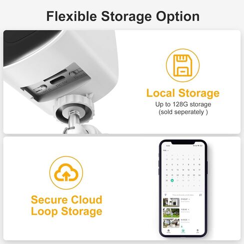 كاميرات الأمان المنزلية اللاسلكية في الهواء الطلق مع اكتشاف الحركة ، رؤية ليلية 2K خارج الكاميرا لدعم الأمن المنزلي SD/Cloud Storage ، وكاميرات أمان WiFi التي تديرها بطارية الشاشة الداخلية في الهواء الطلق in Kuwait