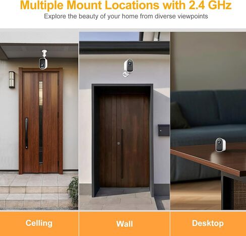 كاميرات الأمان المنزلية اللاسلكية في الهواء الطلق مع اكتشاف الحركة ، رؤية ليلية 2K خارج الكاميرا لدعم الأمن المنزلي SD/Cloud Storage ، وكاميرات أمان WiFi التي تديرها بطارية الشاشة الداخلية في الهواء الطلق in Kuwait