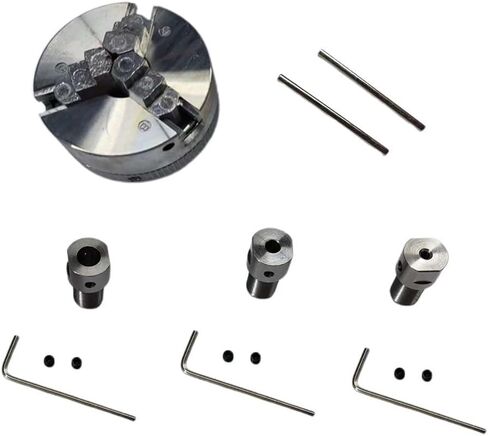 صنعت سبيكة 3 الفك مخرطة تشاك التي تتميز بتوسيط دقيق وأدوات تشغيل سهلة (5 مم) in Kuwait