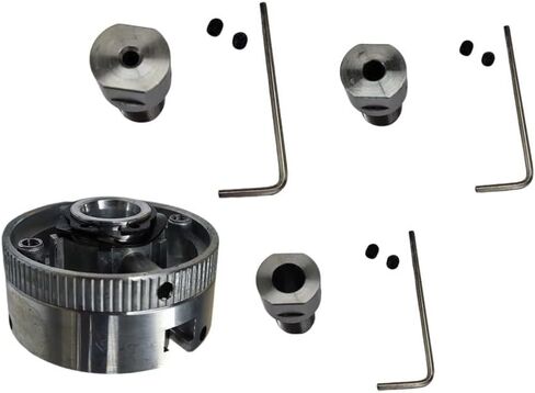 صنعت سبيكة 3 الفك مخرطة تشاك التي تتميز بتوسيط دقيق وأدوات تشغيل سهلة (5 مم) in Kuwait