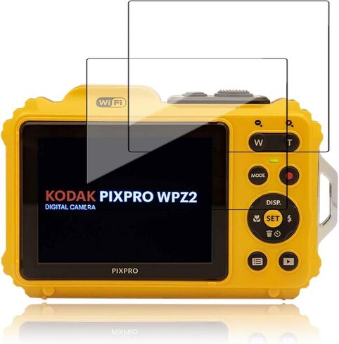 Screen Protector for KODAK PIXPRO WPZ2, HD Tempered Glass,9h Hardness,Scratch,Anti-Fingerprin,Tempered Glass Film Guard for KODAK PIXPRO WPZ2 Camera[2 Pack] in Saudi Arabia