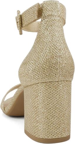 CityClassified Cake ~ Women Fashion Open Toe Canle Buckle Strap Low Crunky Heels Sandals Shoes in Kuwait