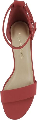 CityClassified Cake ~ Women Fashion Open Toe Canle Buckle Strap Low Crunky Heels Sandals Shoes in Kuwait