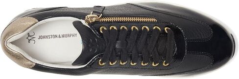 Johnston & Murphy Women's Gracie Side-Zip Lace-up Sneaker in Saudi Arabia