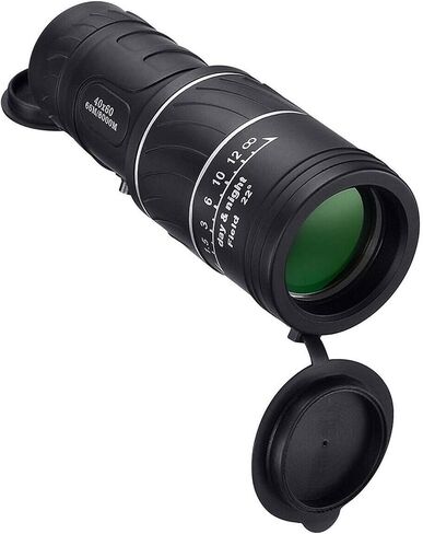 40X60 Spyglass Monocular Telescope - Powerful Zoom for Bird Watching, Outdoor Travel, and Long Range Viewing in Saudi Arabia