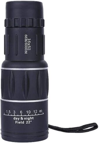 16X52 Dual Focus Monocular Telescope - Waterproof Outdoor Spotting Scope for Bird Watching, Hunting, Travel, and Sightseeing in Saudi Arabia