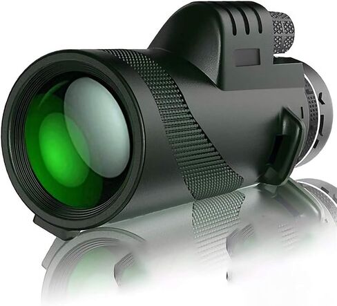 12x50 Waterproof Monocular Telescope with Aluminum Alloy Tripod - Perfect for Bird Watching, Hiking, and Camping in Saudi Arabia