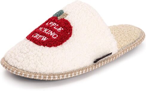 Muk Luks Women's Fall Novelty Punch Needle Scuff Slipper in Saudi Arabia