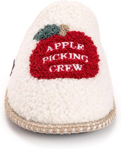 Muk Luks Women's Fall Novelty Punch Needle Scuff Slipper in Saudi Arabia