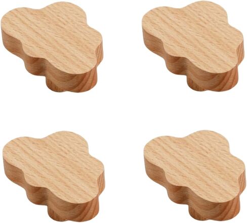 المقابض الخشبية 4pcs غرفة الأطفال في خزانة ملابس الحيوانات in Kuwait