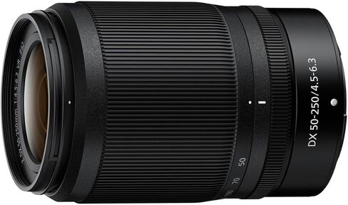 Nikon NIKKOR Z DX 50-250mm f/4.5-6.3 VR Lens, Bundle with ProOptic Pro Digital 62mm Multi Coated UV Slim Filter, Cleaning Kit in Saudi Arabia