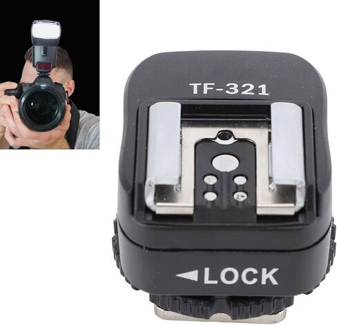 Pomya Flash Hot Shoe Mount Adapter مع منفذ Sync Extr in Kuwait