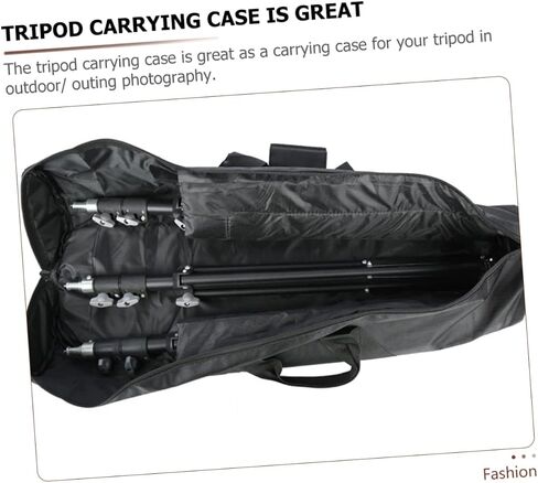 Tripod Carrying Case Bag Durable Oxford Cloth Equipment Storage Pouch for Photography Tripods and Light Stands Convenient Shoulder Strap in Saudi Arabia