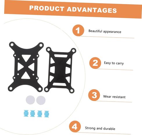 EREREGO RC Quadcopter Flight Controller Plate Plant Plastic Excorbers Vals fals for for for for for shocks learcs stlans tly in Saudi Arabia