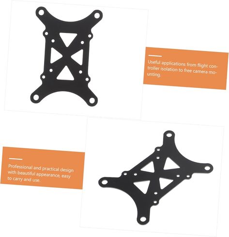 EREREGO RC Quadcopter Flight Controller Plate Plant Plastic Excorbers Vals fals for for for for for shocks learcs stlans tly in Saudi Arabia