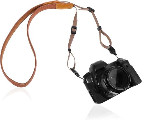 Camera Neck Strap, Adjustable Soft Camera Strap, Universal Quick Release Cameras Sling, Machine Washable, Suitable for All Cameras DSLR SLR in Saudi Arabia