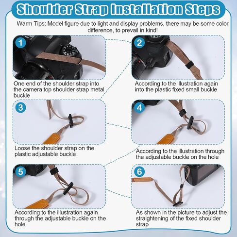 Camera Neck Strap, Adjustable Soft Camera Strap, Universal Quick Release Cameras Sling, Machine Washable, Suitable for All Cameras DSLR SLR in Saudi Arabia