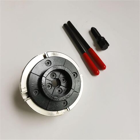 4-Inch 4-Jaw Self-Centering Chuck Set 100mm 4-jaw Self Centering Wood Turning Lathe Chuck Mini Lathe Woodworking Chucks Machine Tool Accessories with 1-Inch x 8TPI Thread (Thead 1inch 8tpi Small) in Saudi Arabia