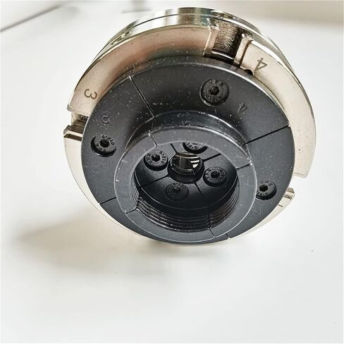4-Inch 4-Jaw Self-Centering Chuck Set 100mm 4-jaw Self Centering Wood Turning Lathe Chuck Mini Lathe Woodworking Chucks Machine Tool Accessories with 1-Inch x 8TPI Thread (Thead 1inch 8tpi Small) in Saudi Arabia