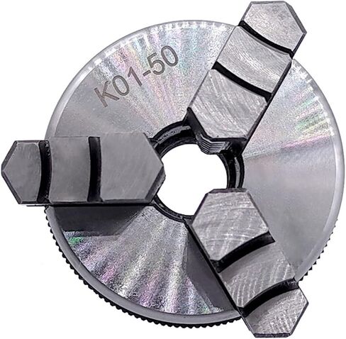 4 بوصة من 4 بوصات تشاك مجموعة تشاك Set K01-50 مخرطة Mini Chuck 3 Jaws Woodworking Hand Chuck مع أداة تصاعد المسمار المسمار أداة تشاك المخرطة ذاتية 50 مم مع خيط × 8TPI 1 بوصة × 8TPI in Saudi Arabia