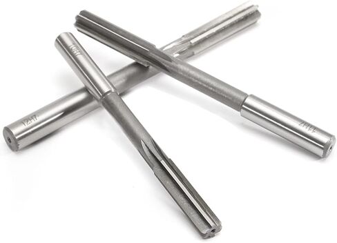 4-Inch 4-Jaw Self-Centering Chuck Set 10pcs Straight Shank Milling Reamers Set Precision Chucking Machine Cutter Tool 3/4/5/6/7/8/9/10/11/12 Mm with 1-Inch x 8TPI Thread in Saudi Arabia