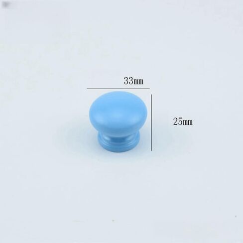 Drawer Handles 4Pcs Solid Wood Wardrobe Kitchen Cabinet Door Drawer Wooden Handle Children's Room Colorful Cartoon Solid Wood Handle White Single Hole in Saudi Arabia