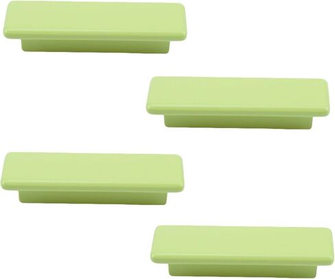 Drawer Handles 4Pcs Solid Wood Wardrobe Kitchen Cabinet Door Drawer Wooden Handle Children's Room Colorful Cartoon Solid Wood Handle White Single Hole in Saudi Arabia