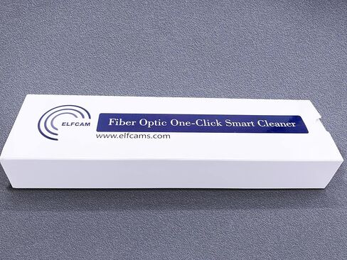 Elfcam - Fibre Cleaning Tool Kit for FTTx Welder, Includes Fibre Optic Pens,Measuring Ruler,Cleaning Wipes for Fibre Connectors FC/SC/ST/LC/E2000/MU,Supplied with Nylon Bags in Saudi Arabia