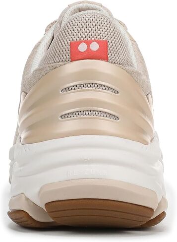 Ryka Womens Envotion x Max Rs Walking Shoes Beige Tonal Metallic Mesh 8 M in Saudi Arabia