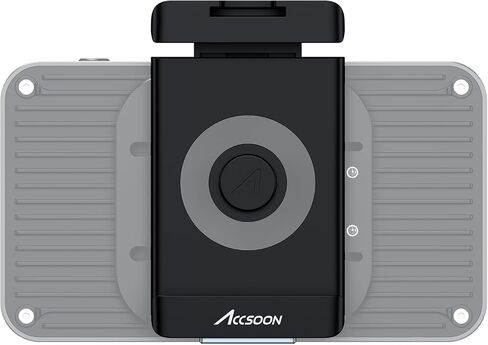 Accsoon Phone Clamp, Adjustable Phone Clip SeeMo/SeeMo pro/SeeMo 4K, Prefessional 1/4 '' Phone Clip Holder Flash Hot Shoe Screw Adapter-Mini Design in Saudi Arabia