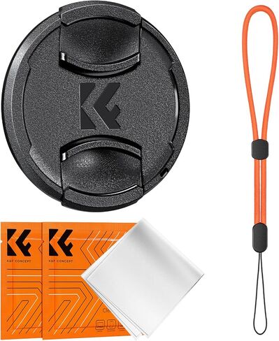 K & F Concept 67 مم غطاء غطاء العدسة + غطاء العدسة لـ Canon RF 24-105mm F4-7.1 IS STM ، EF-S 18-135MM F/3.5-5.6 هو استبدال USM لـ Canon EW-73D HOOD in Saudi Arabia