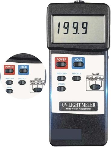 مقياس ضوء Roroll ، -254-254A مقياس الطيف فوق البنفسجي 254 254Aultraviolet متر مكثف UV متر in Kuwait