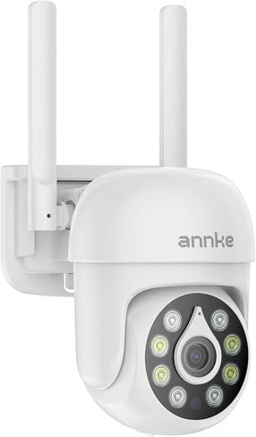 ANNKE Outdoor Wireless Camera, 360° Pan & Tilt, 5MP Camera for Home Security, Auto Tracking, 2 Way Audio, Human Detection, 8X Optical Zoom, PIR Detection, Night Vision, up to 128G, Alexa, IP66 in Saudi Arabia