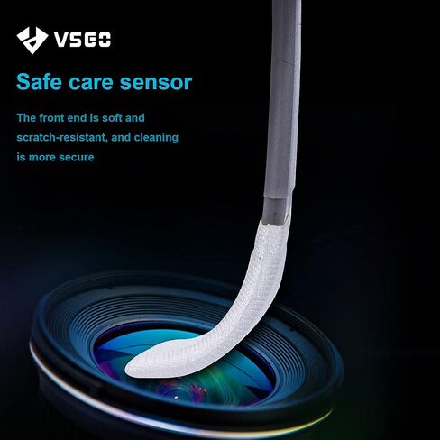 VSGO Camera Sensor Cleaning Kit, 12pcs 16mm APS-C Sensor Cleaning Swabs and Full Frame Sensor Cleaning Kit, 24pcs CMOS Swabs (24mm) in Saudi Arabia