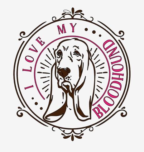 Bloodhound Baby Bodysuit Onesie (6-9M, White/Pink) in Kuwait