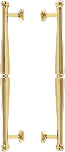 Dresser Handles 2 Pack Brass Shoe Cabinet Wardrobe Handle Drawer Single Hole Full Copper Cabinet Handle 128Mm Bright Gold in Kuwait