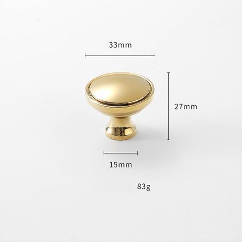 Dresser Handles 2 Pack Brass Shoe Cabinet Wardrobe Handle Drawer Single Hole Full Copper Cabinet Handle 128Mm Bright Gold in Kuwait