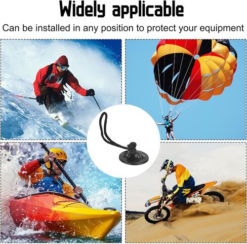 4pcs عمل كاميرا سلامة الكاميرا مع منصات لاصقة عالية الرابطة ، ملصقات ملصقات قوية ملحقات الحبل الحبل الحبل ملحقات متوافقة مع insta360 x4 x3 dji osmo sjcam akaso camera mounts mounts in Saudi Arabia