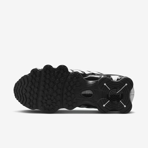 Nike Shox TL Shoes (HQ4049-001, Metallic Silver/White/Wolf Grey/Black) in Saudi Arabia