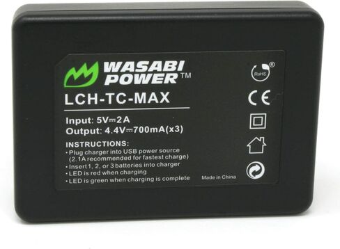 Wasabi Power Replacement for GoPro MAX Battery Charger (Triple USB) and GoPro ACDBD-001, ACBAT-001 in Saudi Arabia