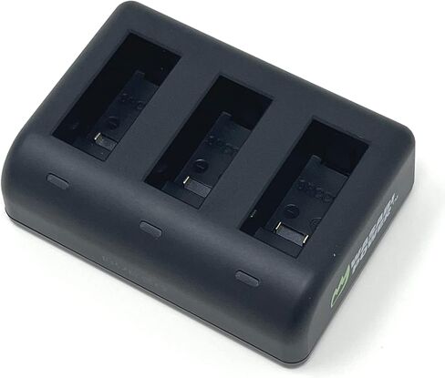 Wasabi Power Replacement for GoPro MAX Battery Charger (Triple USB) and GoPro ACDBD-001, ACBAT-001 in Saudi Arabia