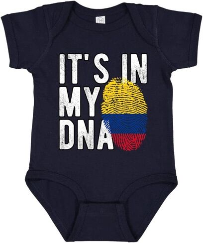 Colombia in My DNA Baby Infant Bodysuit in Saudi Arabia