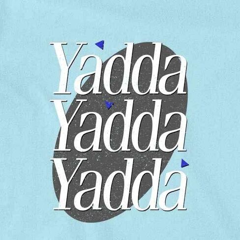 خيوط البوب ​​Yadda Yadda Yadda Funny QUOTE TV Show Infant Baby Boy Girl Bodysuit in Saudi Arabia