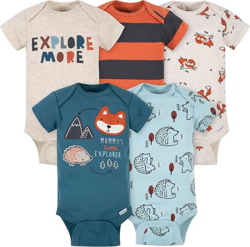 Gerber baby-boys 5 Pack Onesies in Saudi Arabia