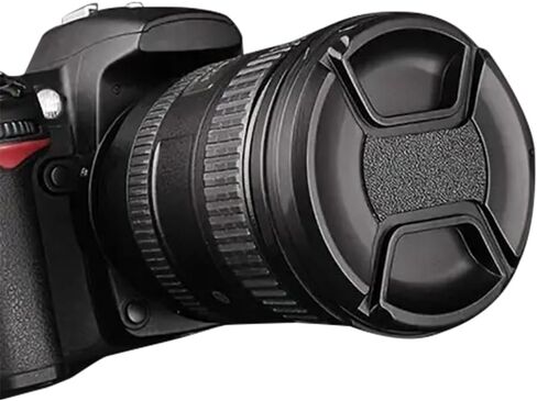 غطاء عدسة الكاميرا 77 ملم غطاء واقٍ متوافق مع كاميرات Nikon/Sony/Pentax/Olympus/Fujifilm/DSLR/SLR بدون مرآة in Saudi Arabia