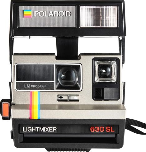 Polaroid 630 SL Lightmixer Silver woth Rainbow Stripe (Renewed) in Saudi Arabia