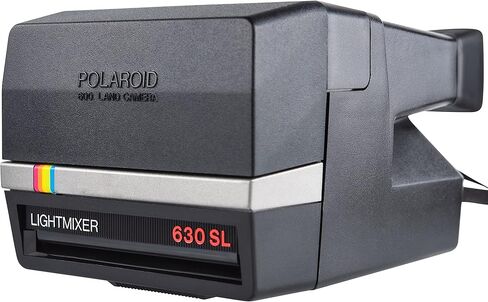 Polaroid 630 SL Lightmixer Silver woth Rainbow Stripe (Renewed) in Saudi Arabia