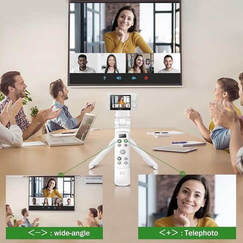 Hanpusen Tripod لكاميرا Sony ، قبضة إطلاق النار اللاسلكية مع إصدار مصراع-حامل ثلاثي القوائم مع جهاز تحكم عن بعد قابل لإعادة الشحن لـ ZV-E10/ZV-1/ZV-1F/A6400/A6700/A6100/A7 IV/RX0 II/FX3 ، استبدال GP-VPT2BT in Kuwait