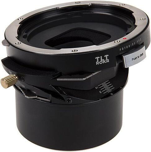 FOTODIOX PRO TLT ROKR TILT/Shift Lens Mount Adapter متوافق مع عدسات HasselBlad V-Mount إلى كاميرات Sony الإلكترونية in Saudi Arabia